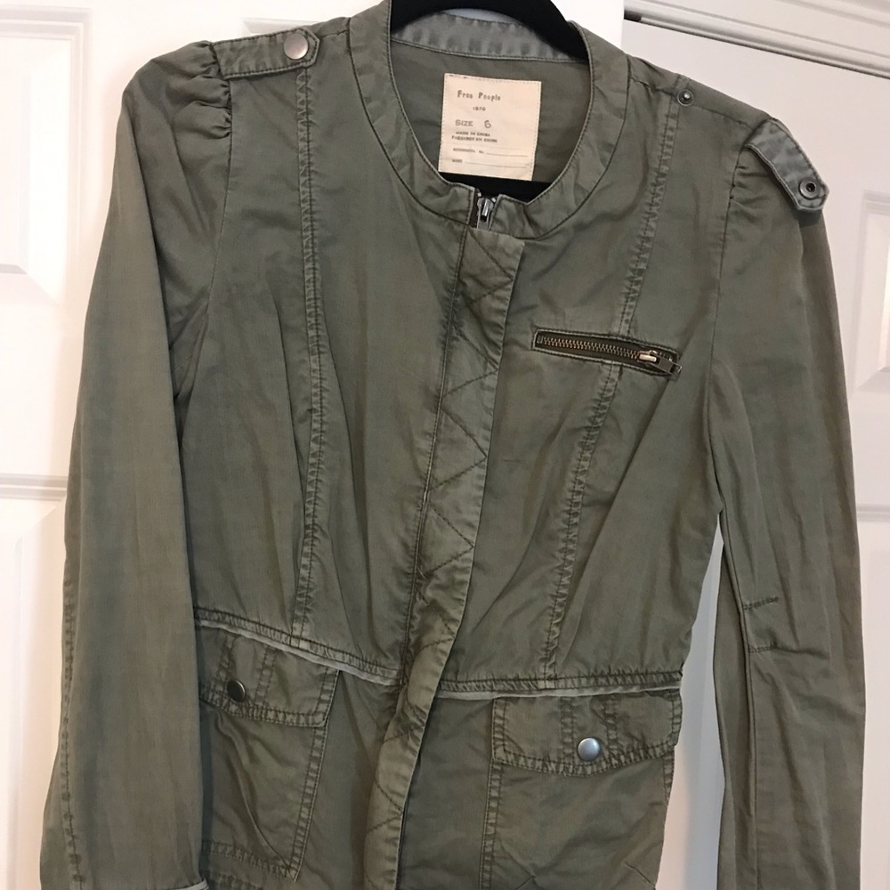 Free people army jacket